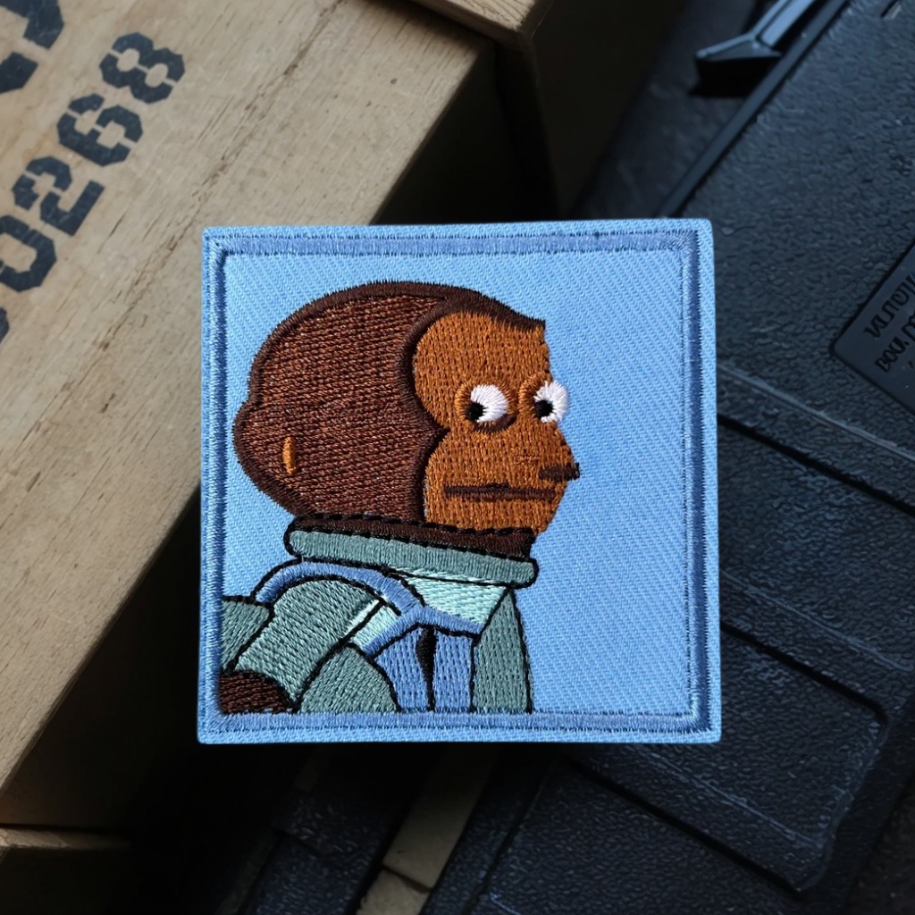 Urban Backpack Tactical - Awkwardly timid macaco expressão moral crachá