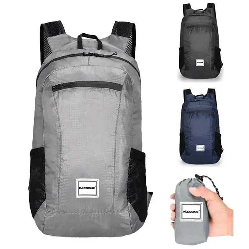 Foldable Backpack Small - Saco de caminhada ao ar livre