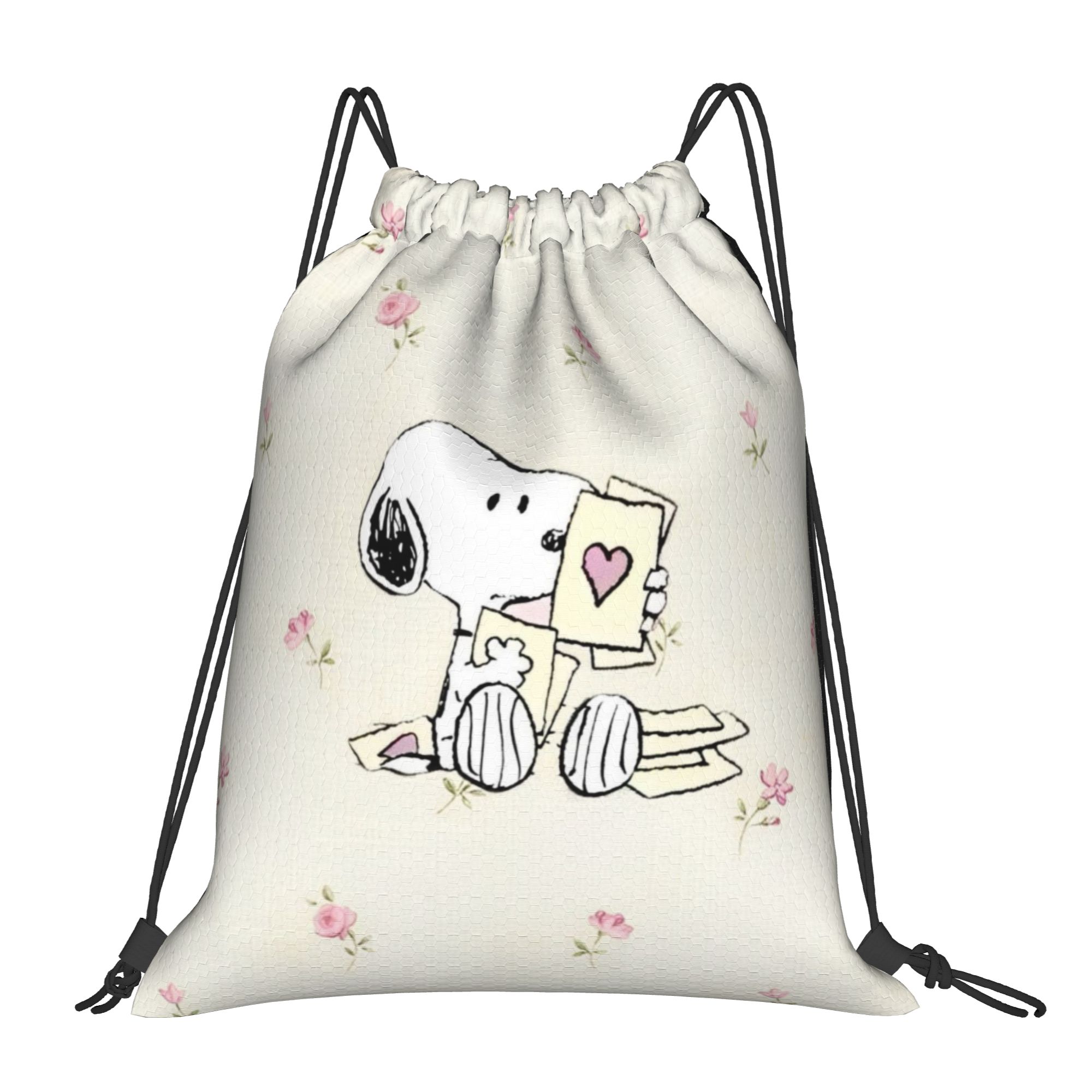 Drawstring Gym Bag - Mochila S-Snoopys Loving Gesture com Cordão,