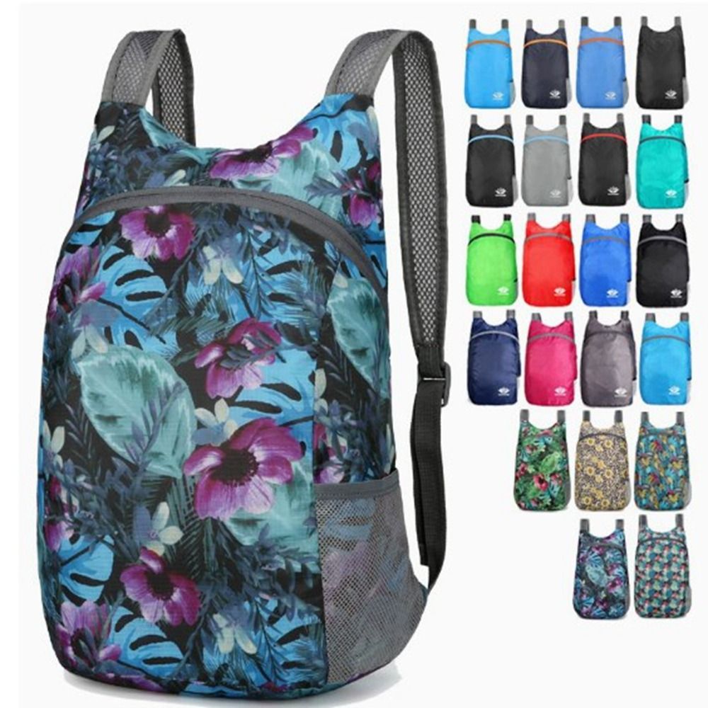 Foldable Backpack Small - Mochila dobrável ultraleve nano à prova