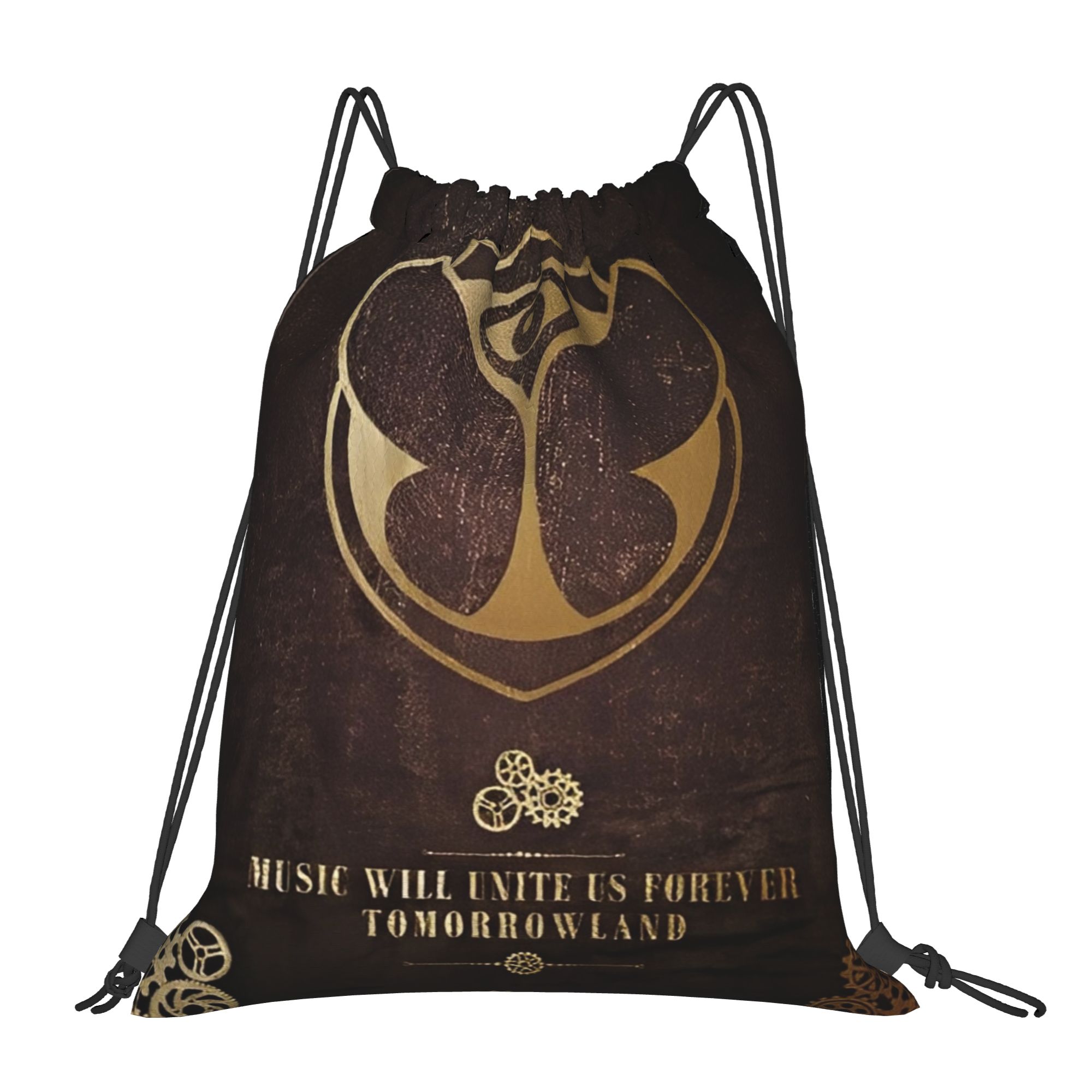 Drawstring Gym Bag - Bolsas com cordão Tomorrowlands, mochila esportiva,