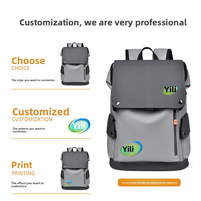 Business Backpack Brief - Mochila masculina de grande capacidade para