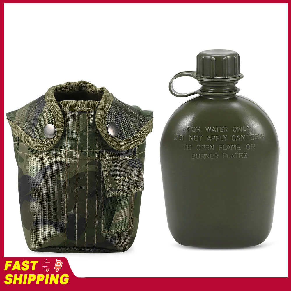Rucksack Military Style - Garrafa de Água para Camping, Hiking