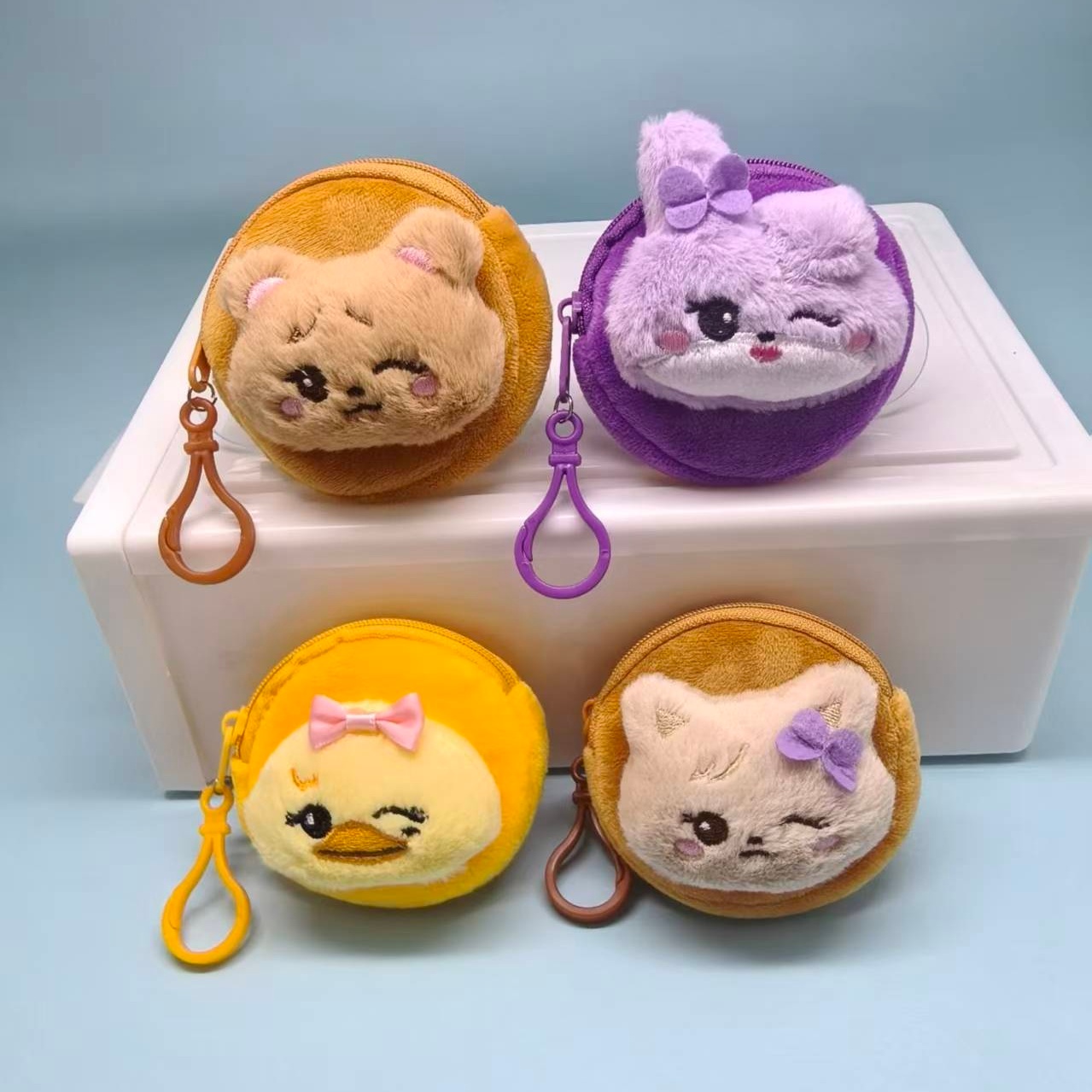 Mini Backpack Purse - Carteira Mini de Pelúcia Kawaii Kpop