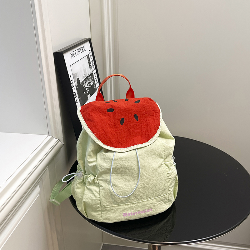 Canvas Backpack Casual - Nova Mochila Feminina de Verão com