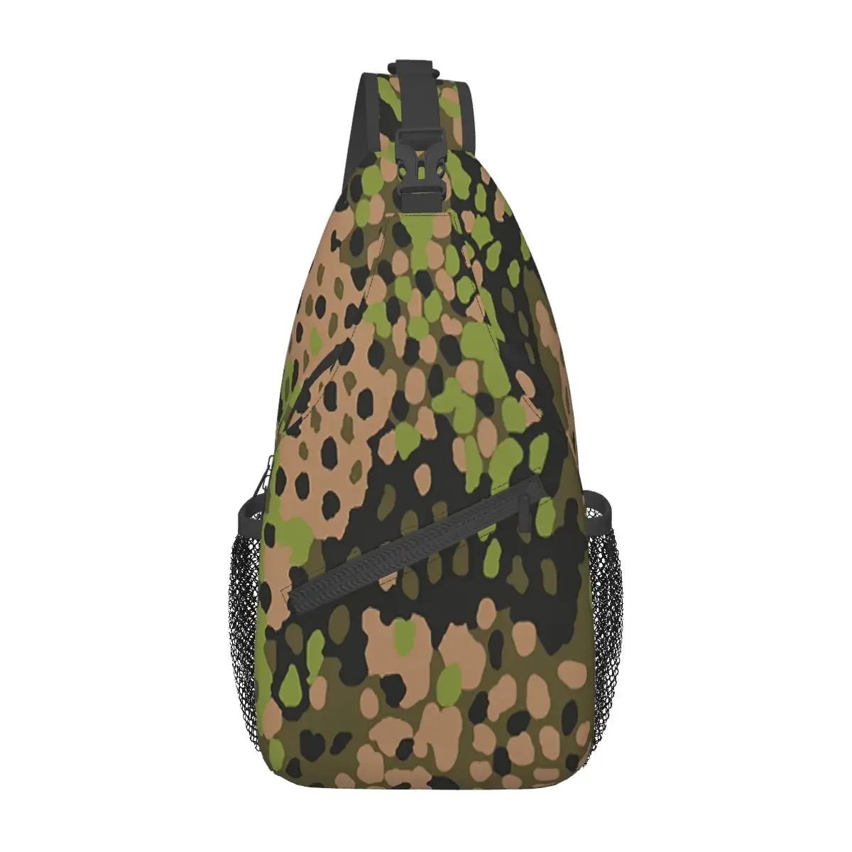 Sling Backpack Shoulder - Bolsa Transversal Pequena Camuflada Erbsentarn da