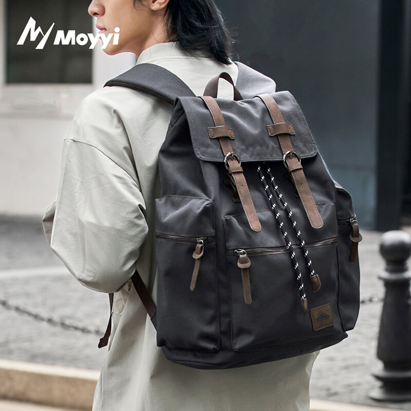 Hiking Backpack Waterproof - Mochila Grande MOYYI 27L para Homens