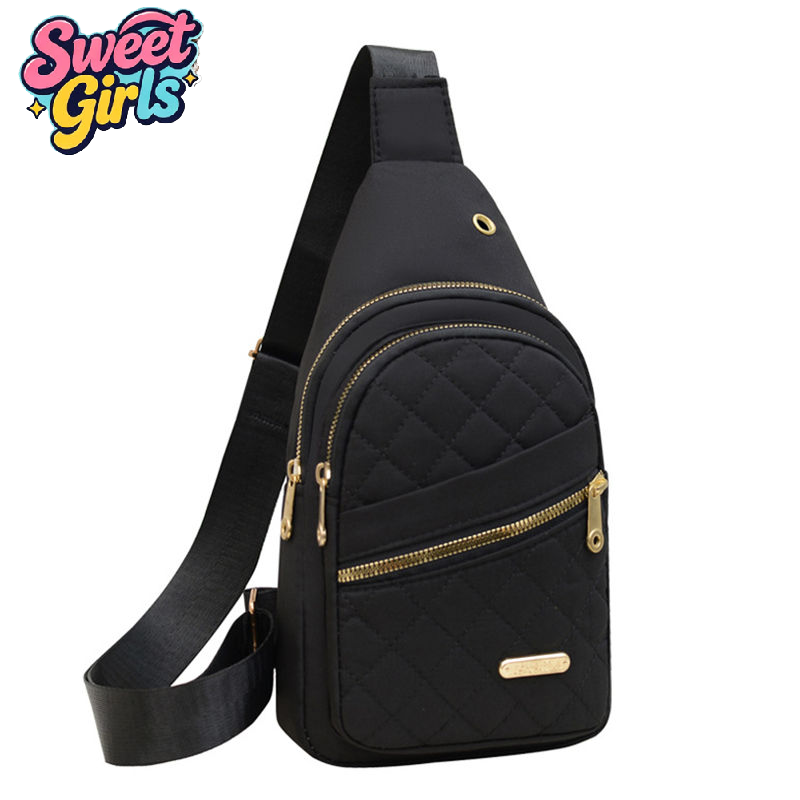 Sling Backpack Shoulder - Bolsa de peito 2025 senhoras à