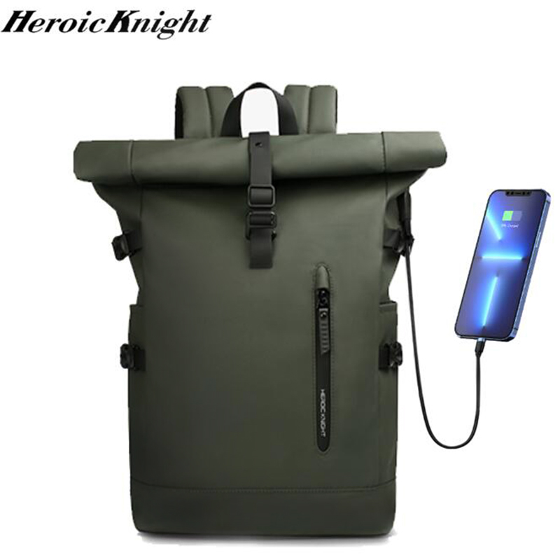 Laptop Backpack 15.6 - Mochila Heroic Knight masculina para viagem