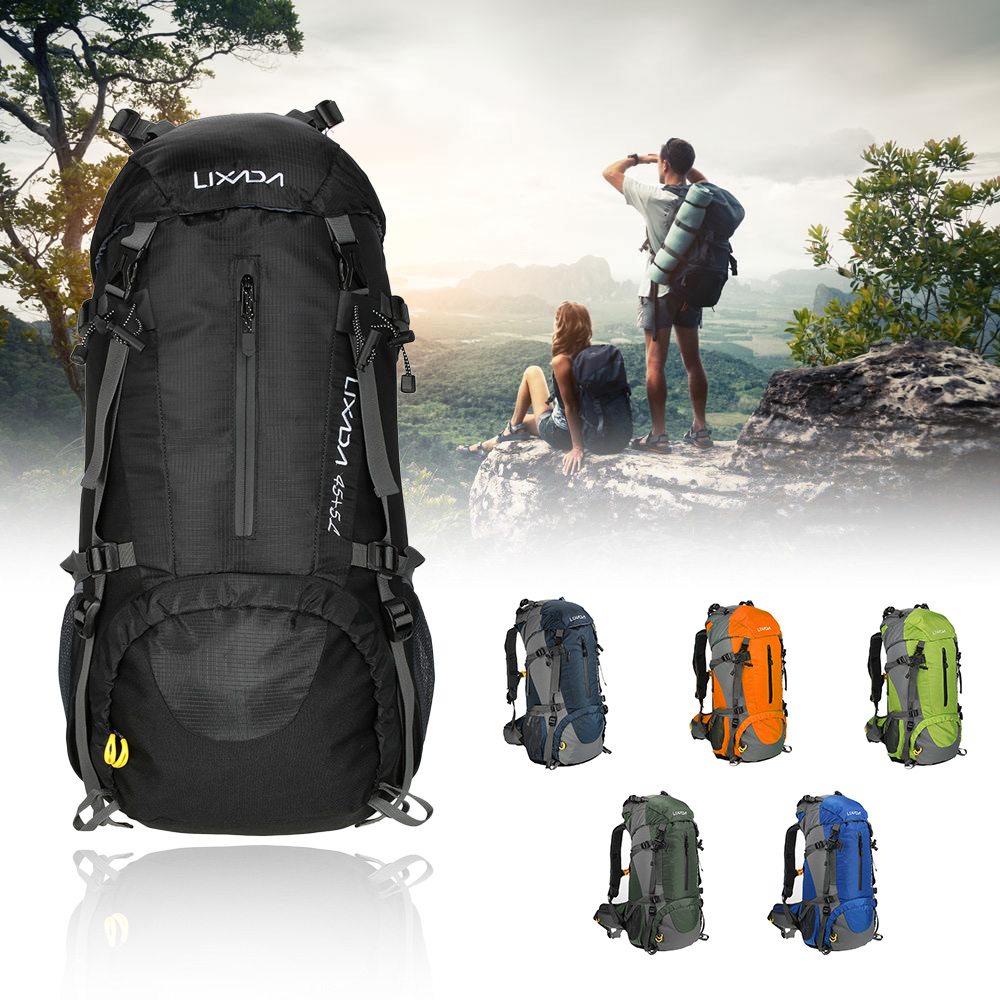 Rain Cover Backpack - Lixada-Sacos de Viagem Impermeáveis, Mochila Nylon,