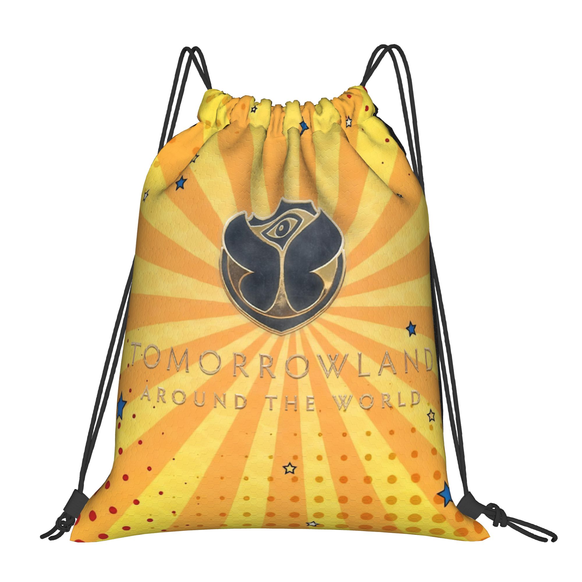 Drawstring Gym Bag - Bolsas com cordão para festivais de