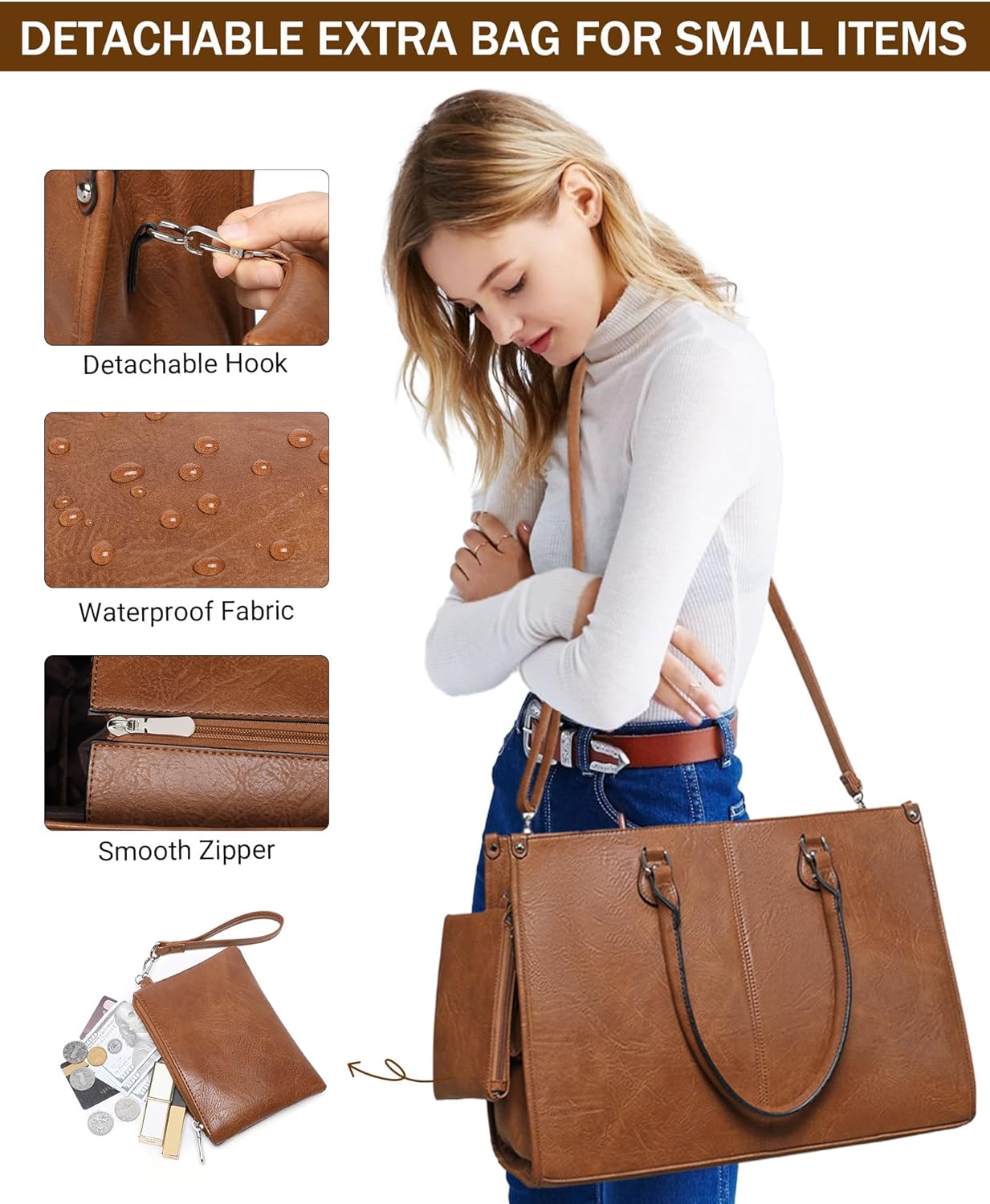 Bolsa Tote 2 em 1 para Laptop  - Laptop Backpack 15.6 avaliação e preço
