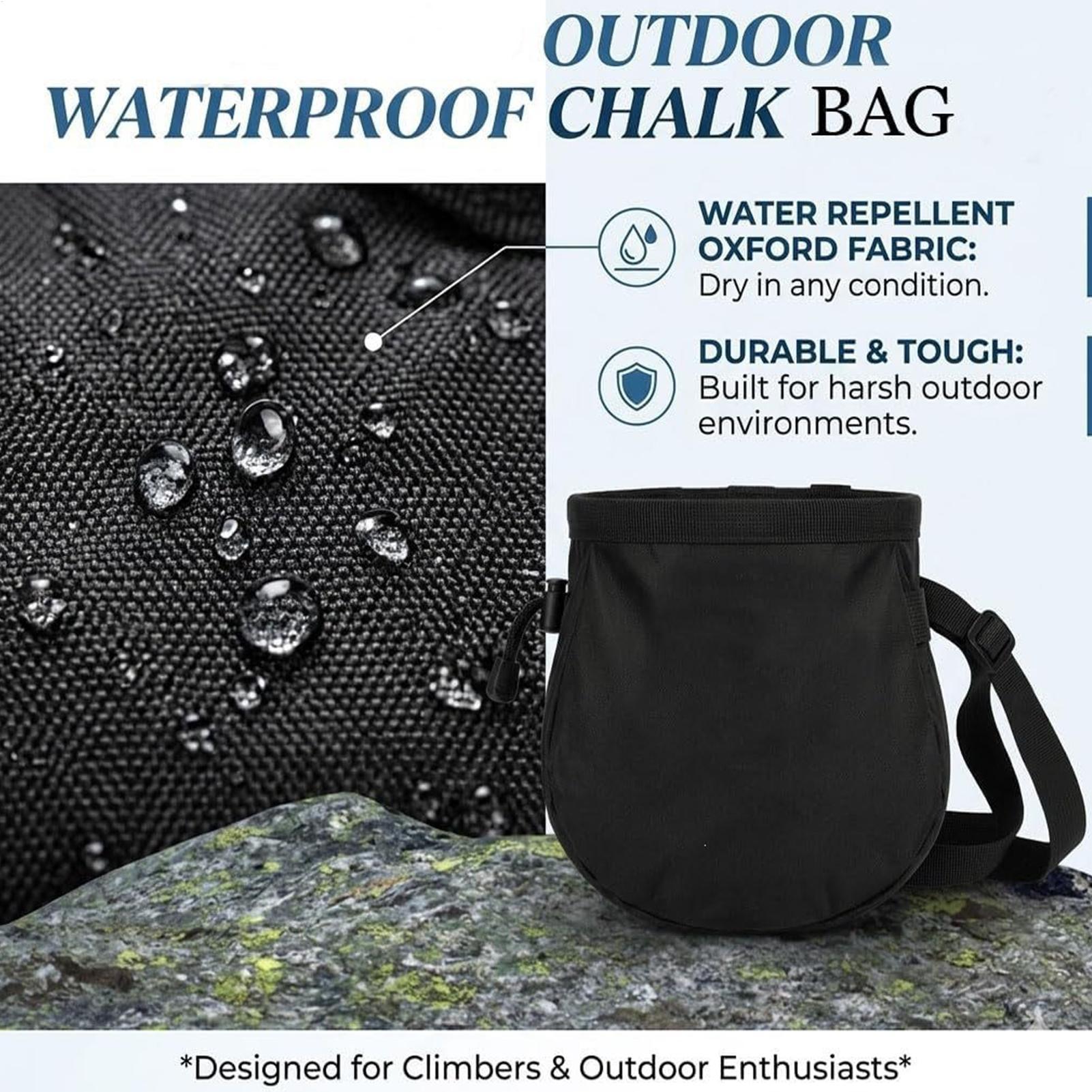 Bolsa de giz para escalada à p - Drawstring Gym Bag avaliação e preço