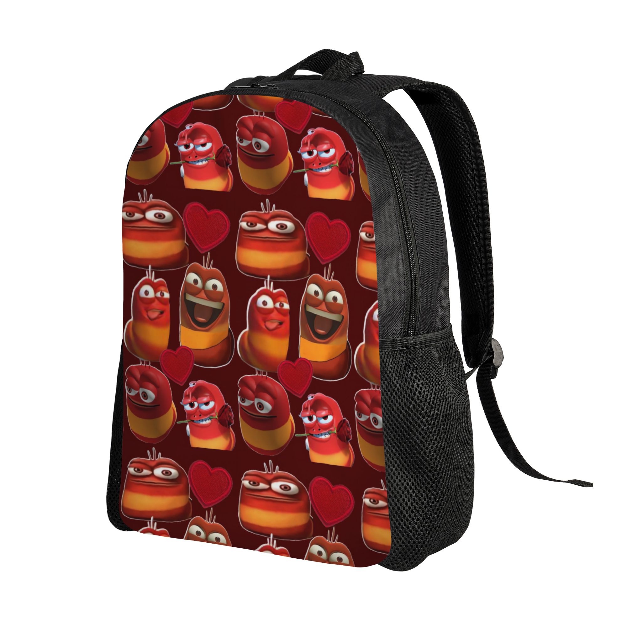 Mochila Larva Yellow Larva Red - School Backpack Teen avaliação e preço