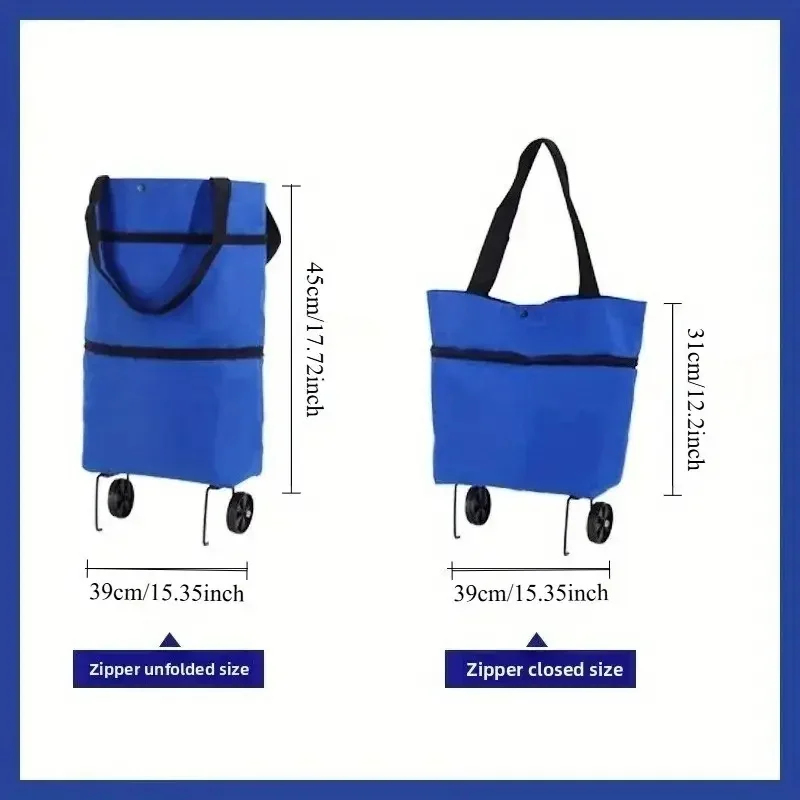 Carrinho de Compras Portátil e - Foldable Backpack Small avaliação e preço
