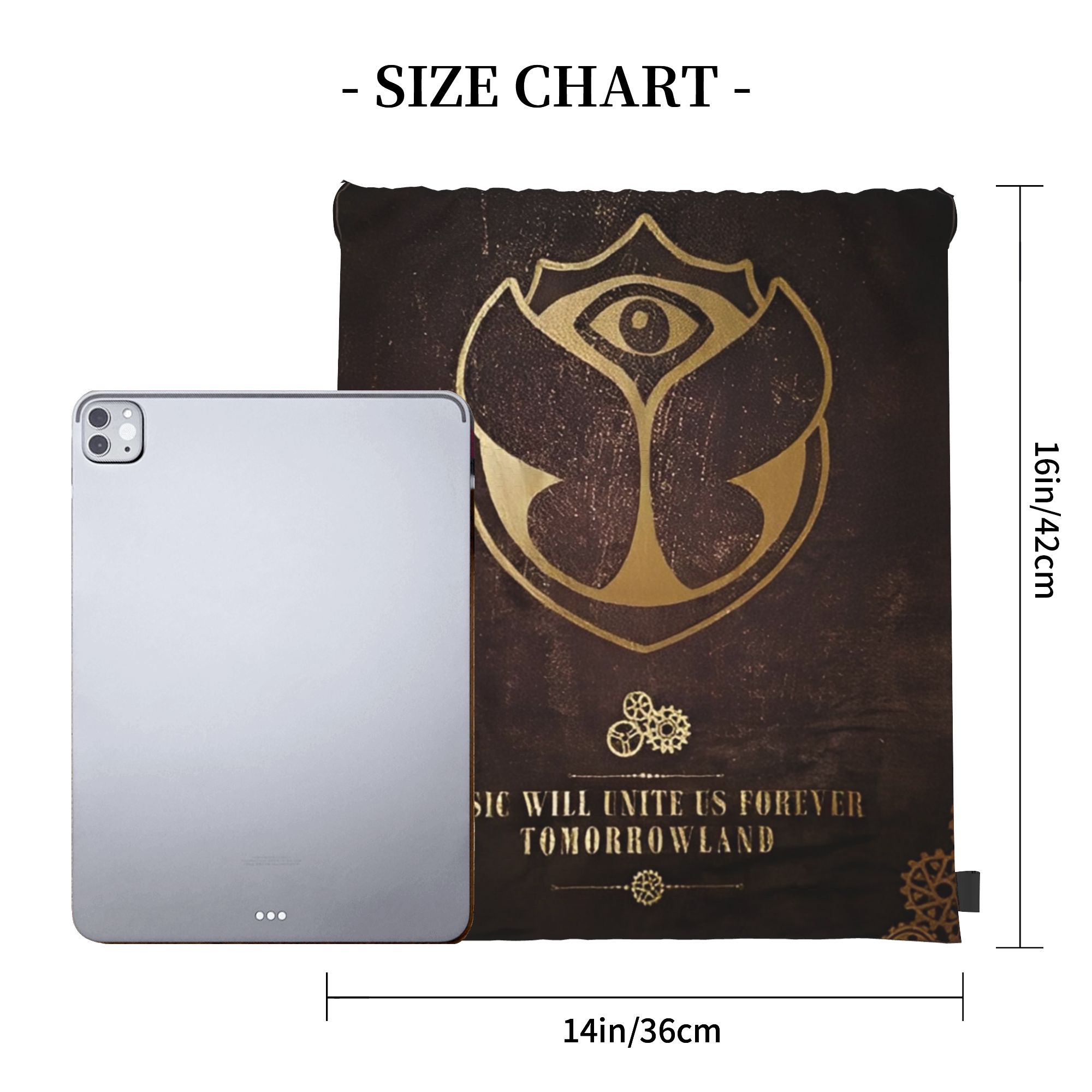 Bolsas com cordão Tomorrowland - Drawstring Gym Bag avaliação e preço