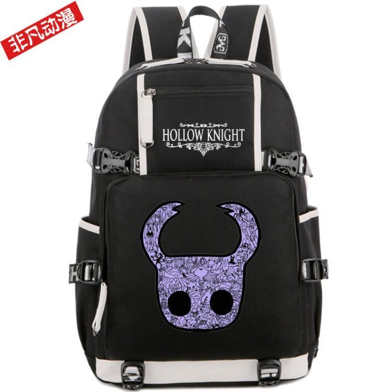 Mochila de cavaleiro oco anime - School Backpack Teen avaliação e preço