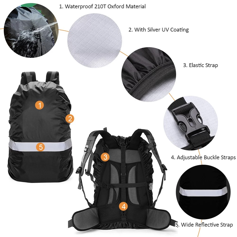 Capa de chuva para mochila à p - Rain Cover Backpack avaliação e preço