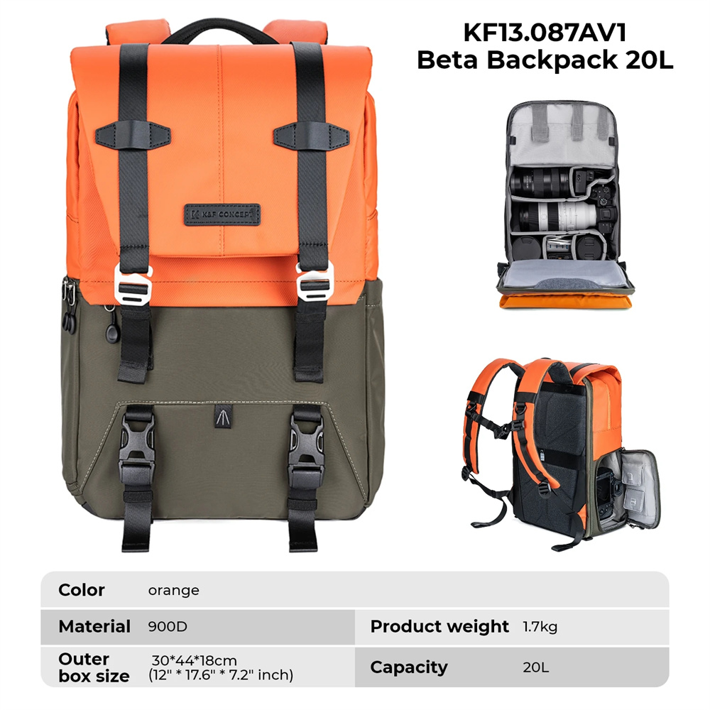 Mochila para Câmera K&F CONCEP - Rain Cover Backpack avaliação e preço