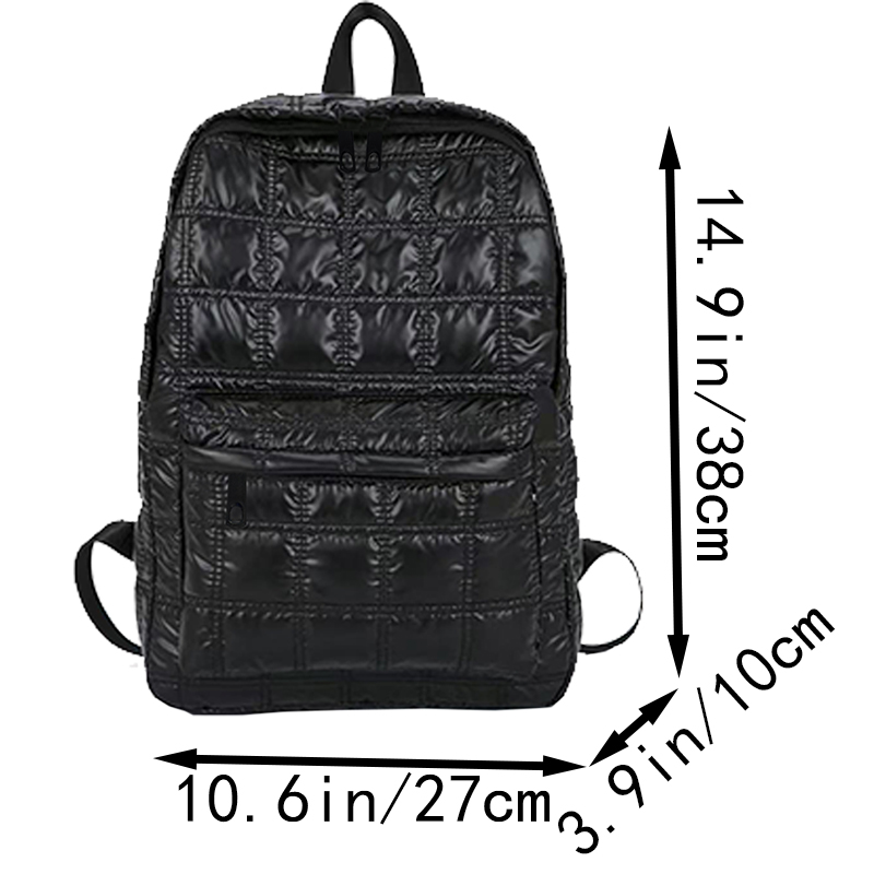 Mochila elegante e brilhante,  - Canvas Backpack Casual avaliação e preço