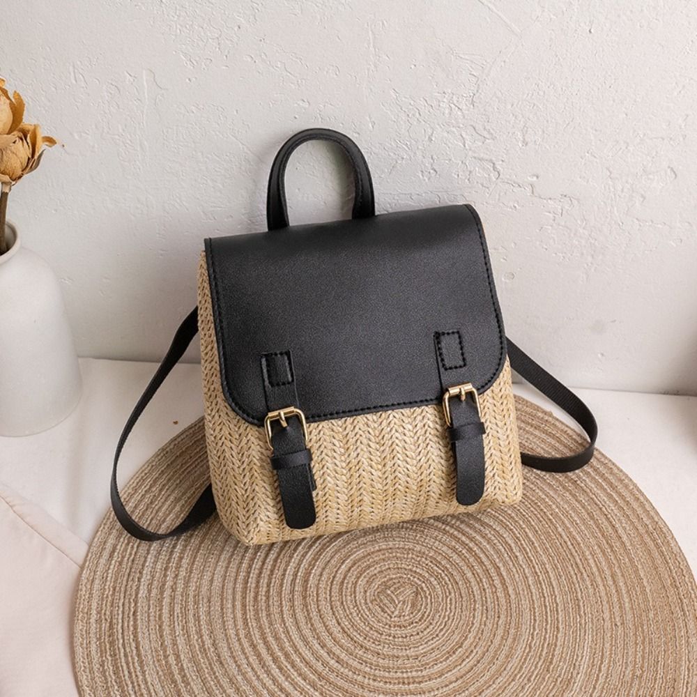 Bolsa Versátil em Couro PU, Mo - Leather Backpack Vintage avaliação e preço