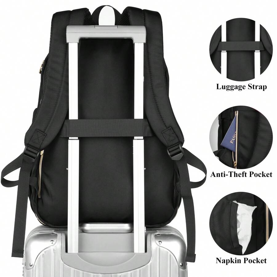 Mochila para laptop feminina,  - School Backpack Teen avaliação e preço
