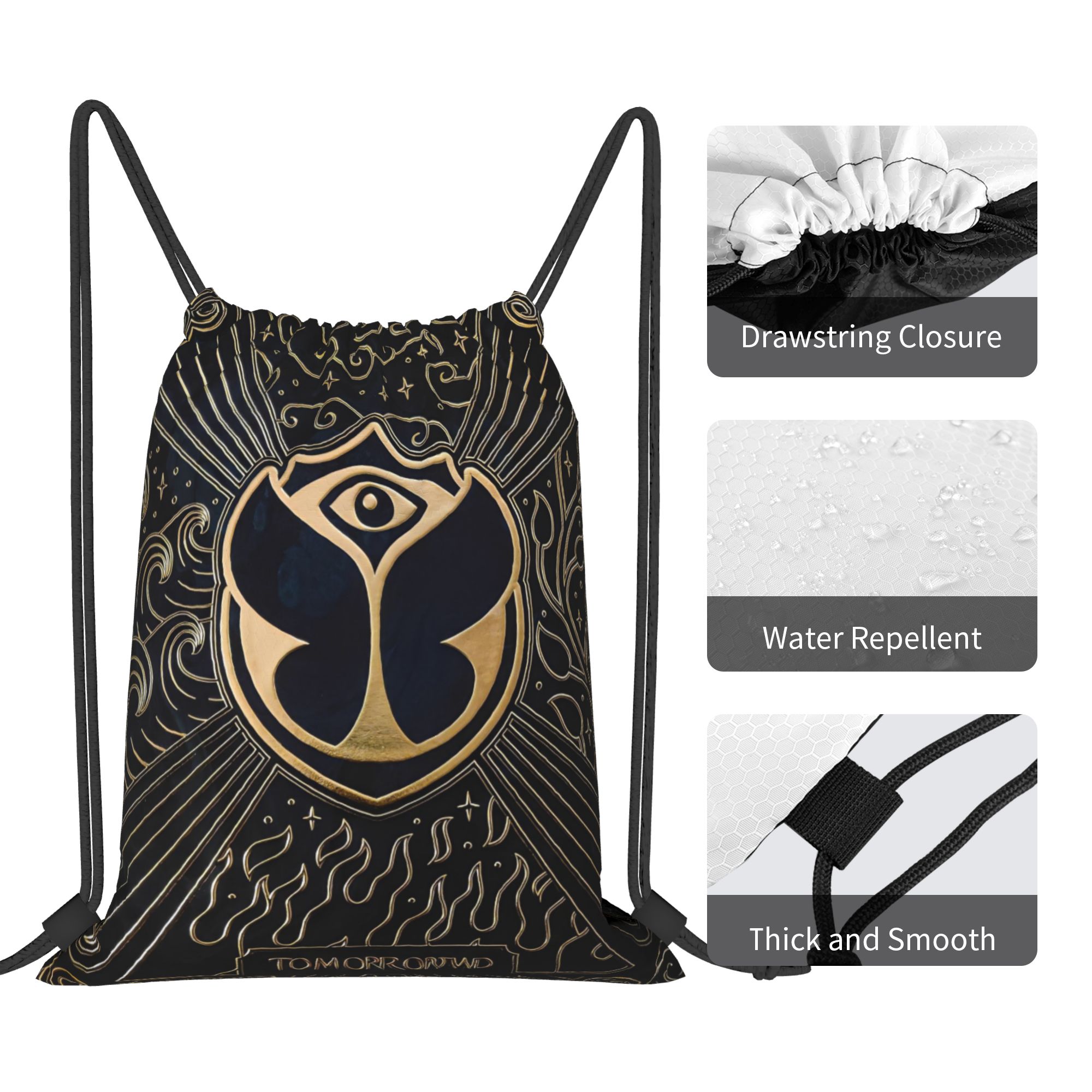 Mochila com cordão para esport - Drawstring Gym Bag avaliação e preço