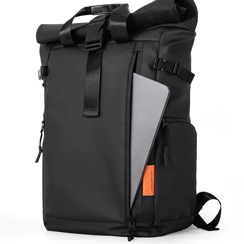 Mochila Unissex Moderna Minima - Canvas Backpack Casual avaliação e preço