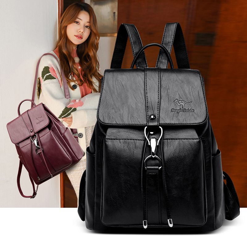 Anti roubo mochila feminina bo - Travel Backpack Anti Theft avaliação e preço