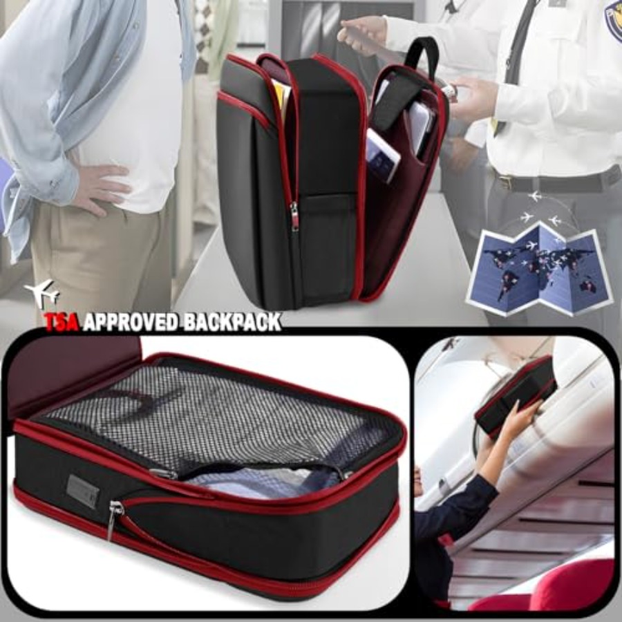 Mochila para laptop fina e exp - Travel Backpack Anti Theft avaliação e preço