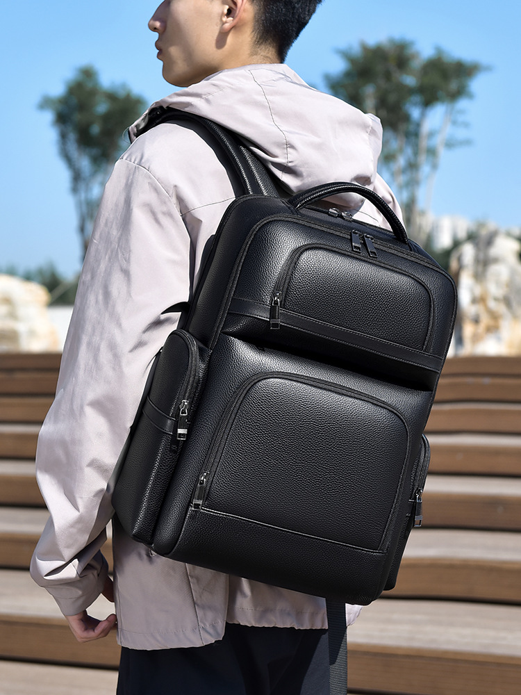 Mochila de Moda Masculina em C - Laptop Backpack 15.6 avaliação e preço