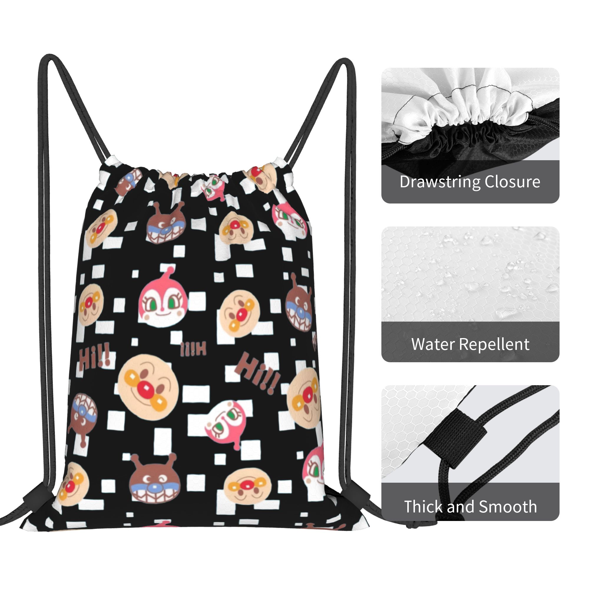 Mochilas personalizadas Anpanm - Drawstring Gym Bag avaliação e preço