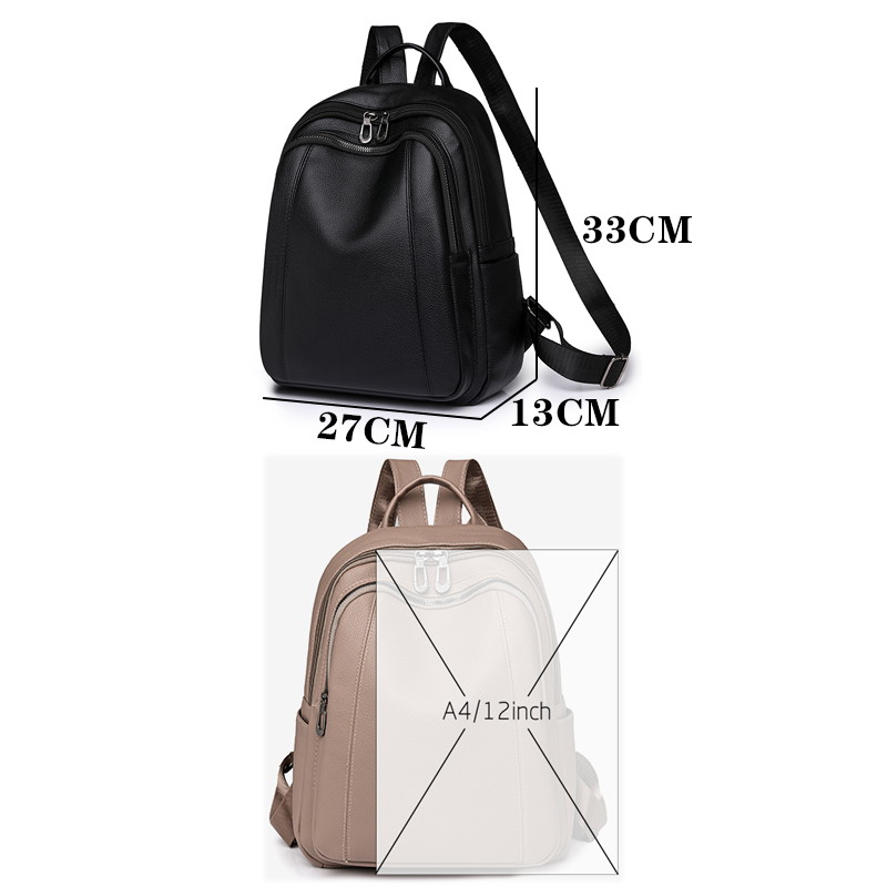 Mochila de couro de alta quali - Mini Backpack Purse avaliação e preço