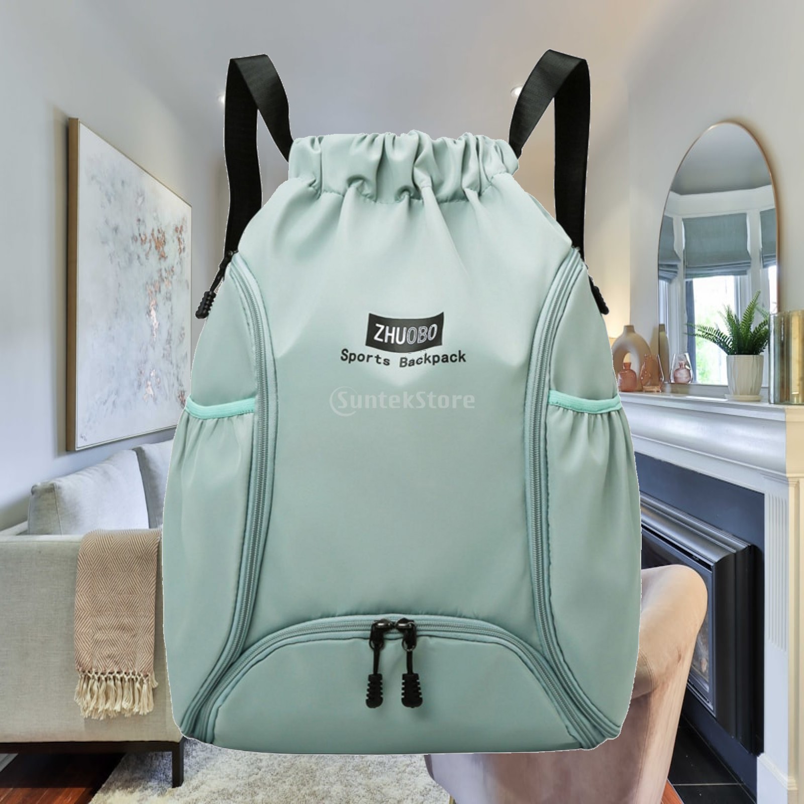 Mochila de Basquete com Cordão - Drawstring Gym Bag avaliação e preço