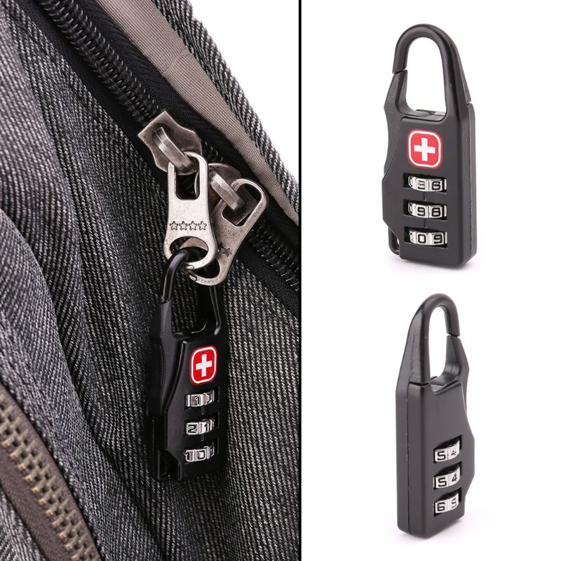 Mini Cadeado para Exterior com - Backpack Lock Combo avaliação e preço