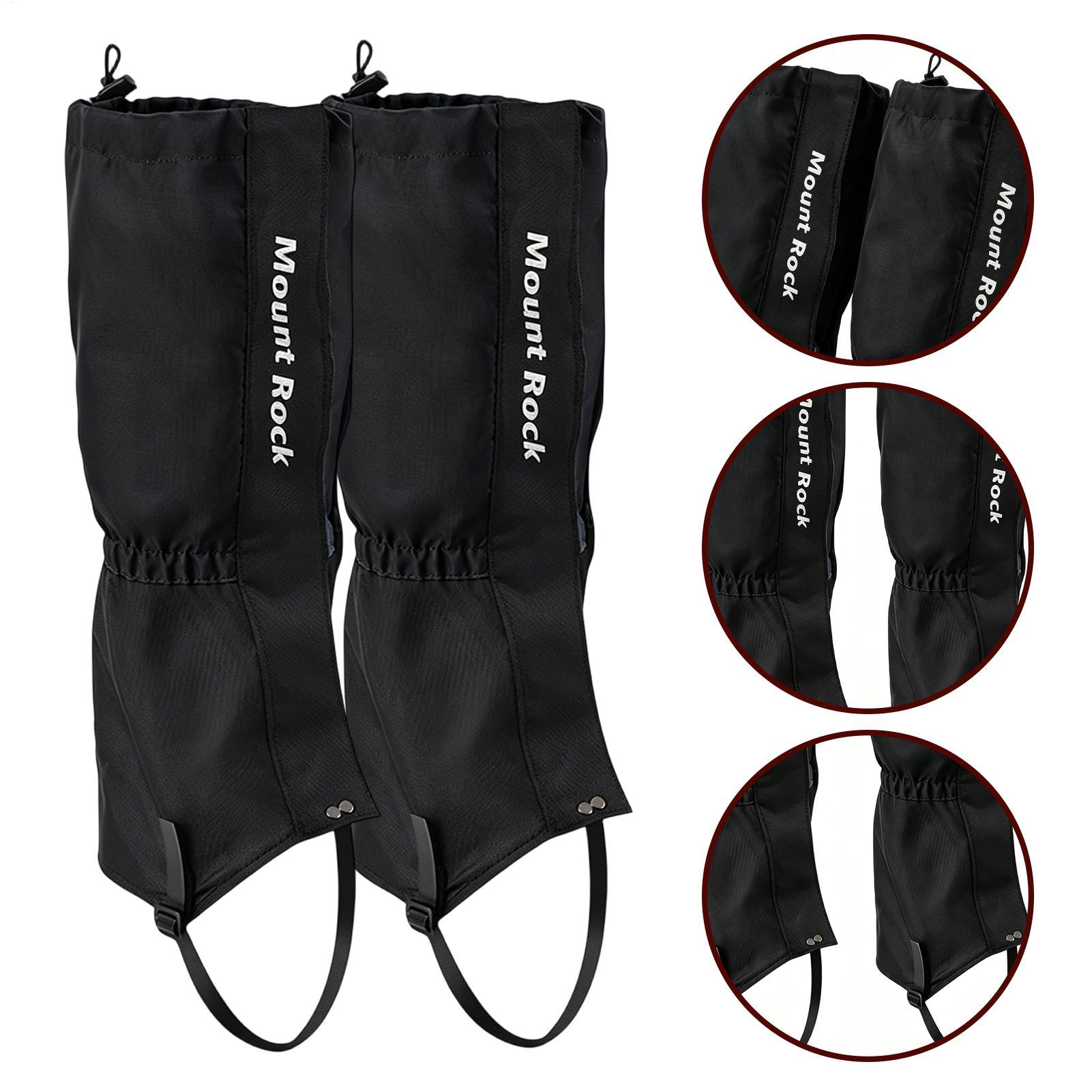 1 Par de Polainas Impermeáveis - Hiking Backpack Waterproof avaliação e preço