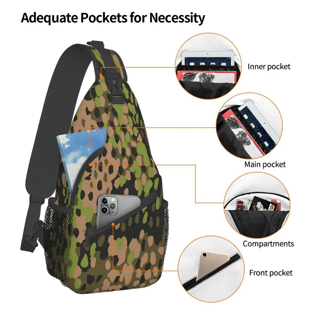 Bolsa Transversal Pequena Camu - Sling Backpack Shoulder avaliação e preço