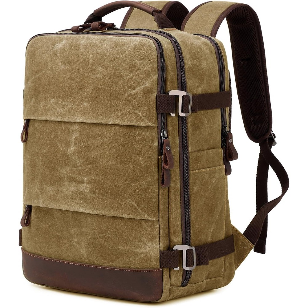 Mochila de Viagem para Homens  - Canvas Backpack Casual avaliação e preço