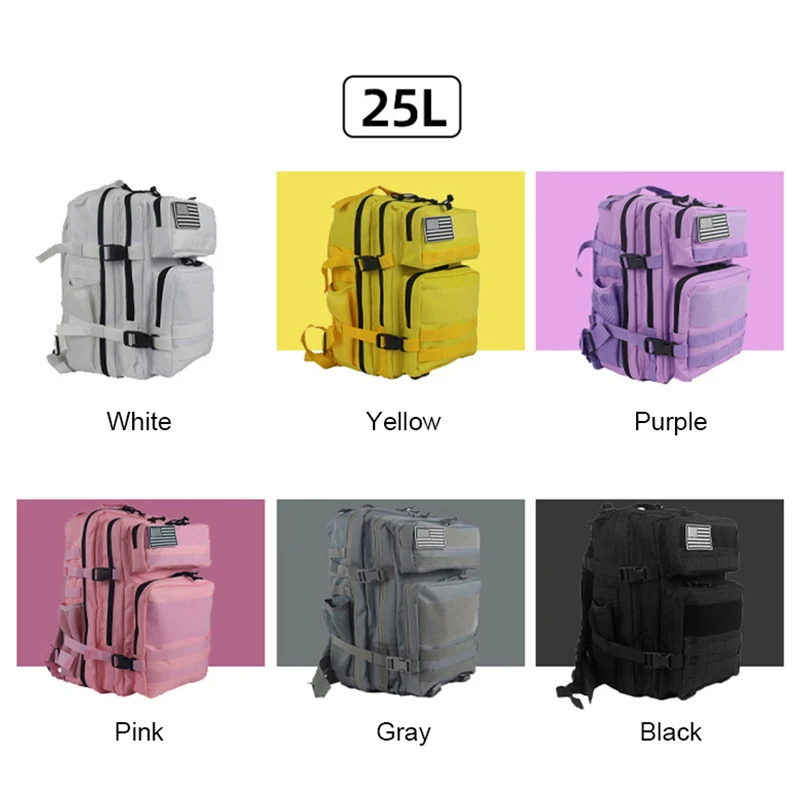 Mochila tática 25l/45l 3p para - Urban Backpack Tactical avaliação e preço
