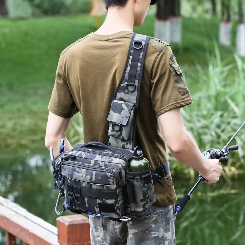 Grande Capacidade Multifuncion - Sling Backpack Shoulder avaliação e preço
