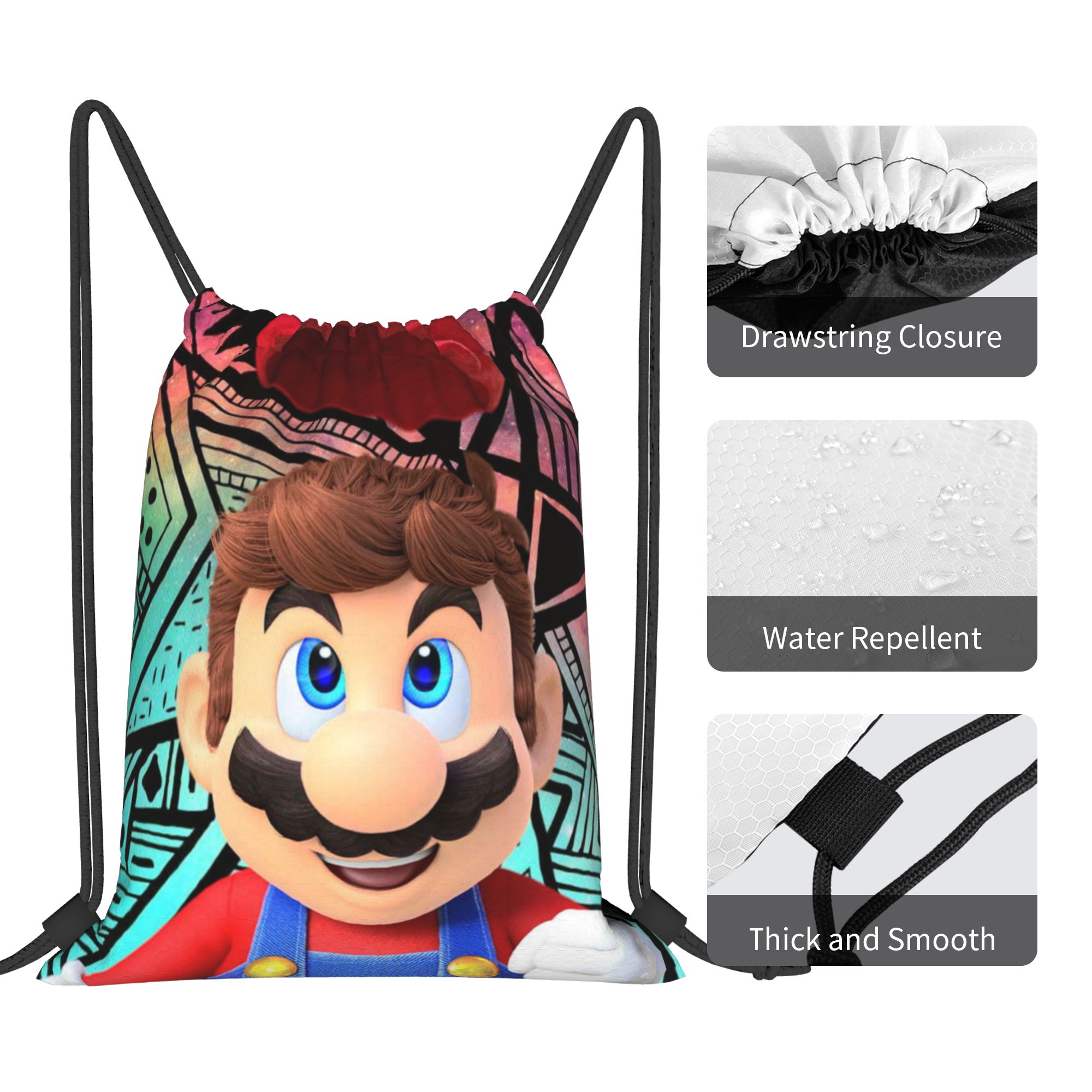 Bolsa com cordão personalizada - Drawstring Gym Bag avaliação e preço