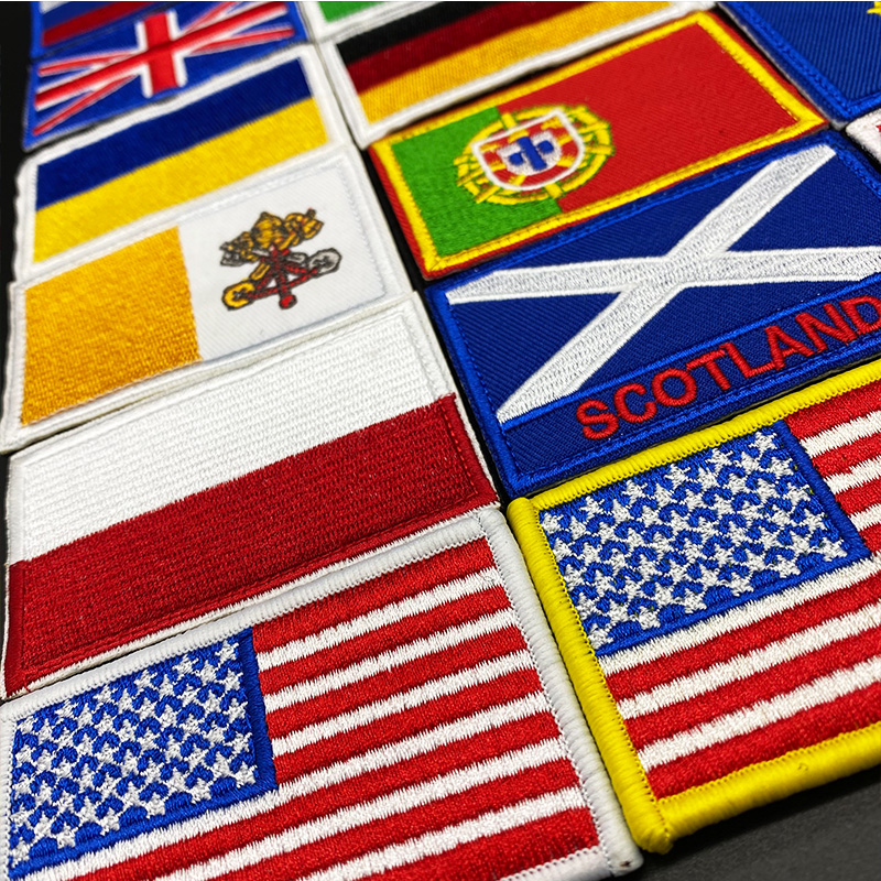 Bandeira do país bordado ganch - Urban Backpack Tactical avaliação e preço