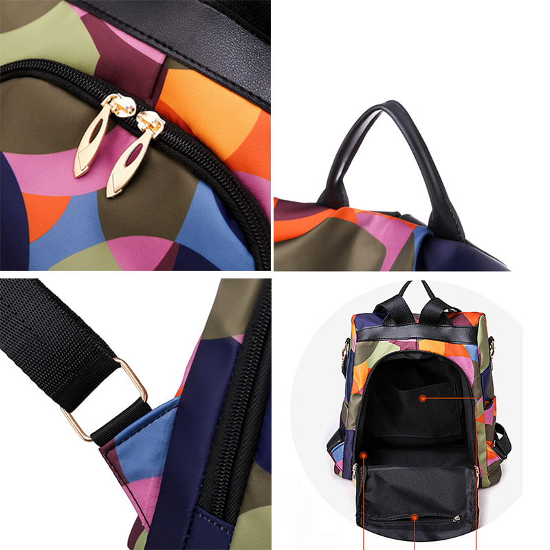 Moda feminina mochila anti-rou - Fashion Backpack Women avaliação e preço