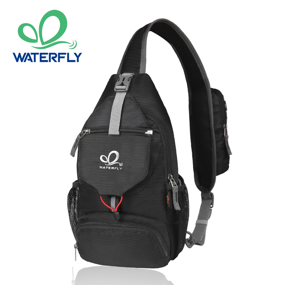 Waterfly bolsa de peito de omb - Sling Backpack Shoulder avaliação e preço