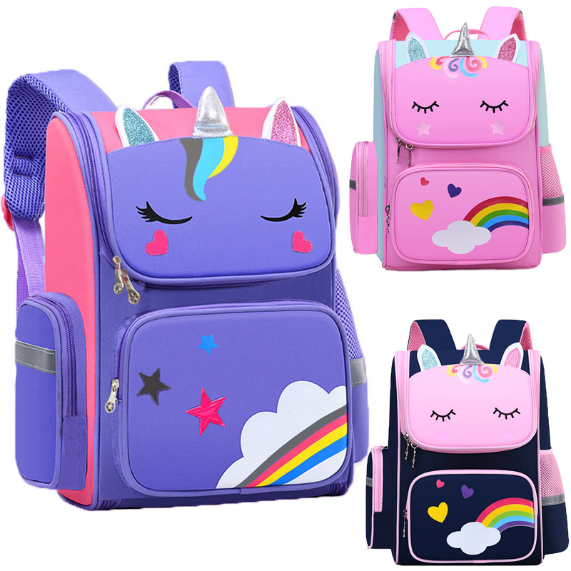 Criança mochila para menina un - School Backpack Teen avaliação e preço