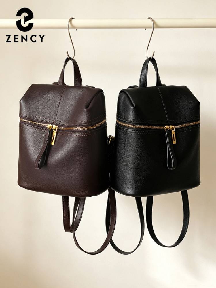 Mochila feminina de couro genu - Leather Backpack Vintage avaliação e preço