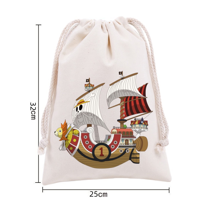 Mochila de Cordão Anime One Pi - Drawstring Gym Bag avaliação e preço