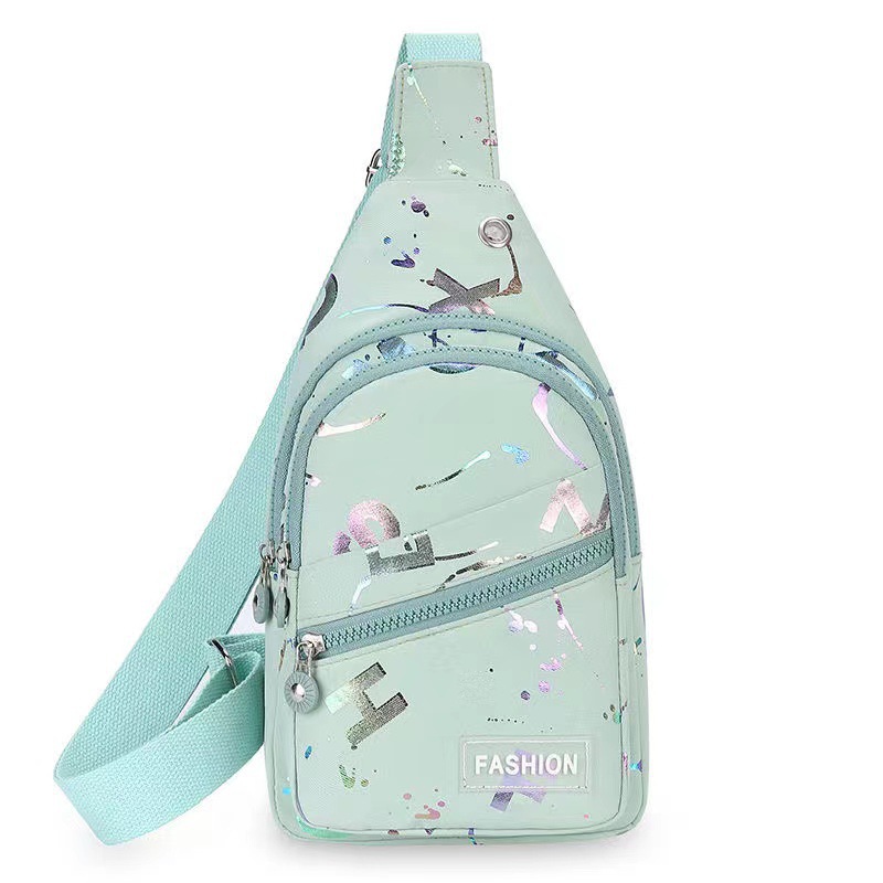 Bolsa de Peito Feminina Leve,  - Sling Backpack Shoulder avaliação e preço