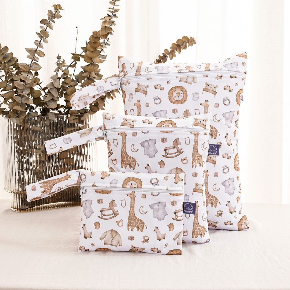 Elinfant 3 PCS Bolsa de cosmét - Backpack Diaper Bag avaliação e preço