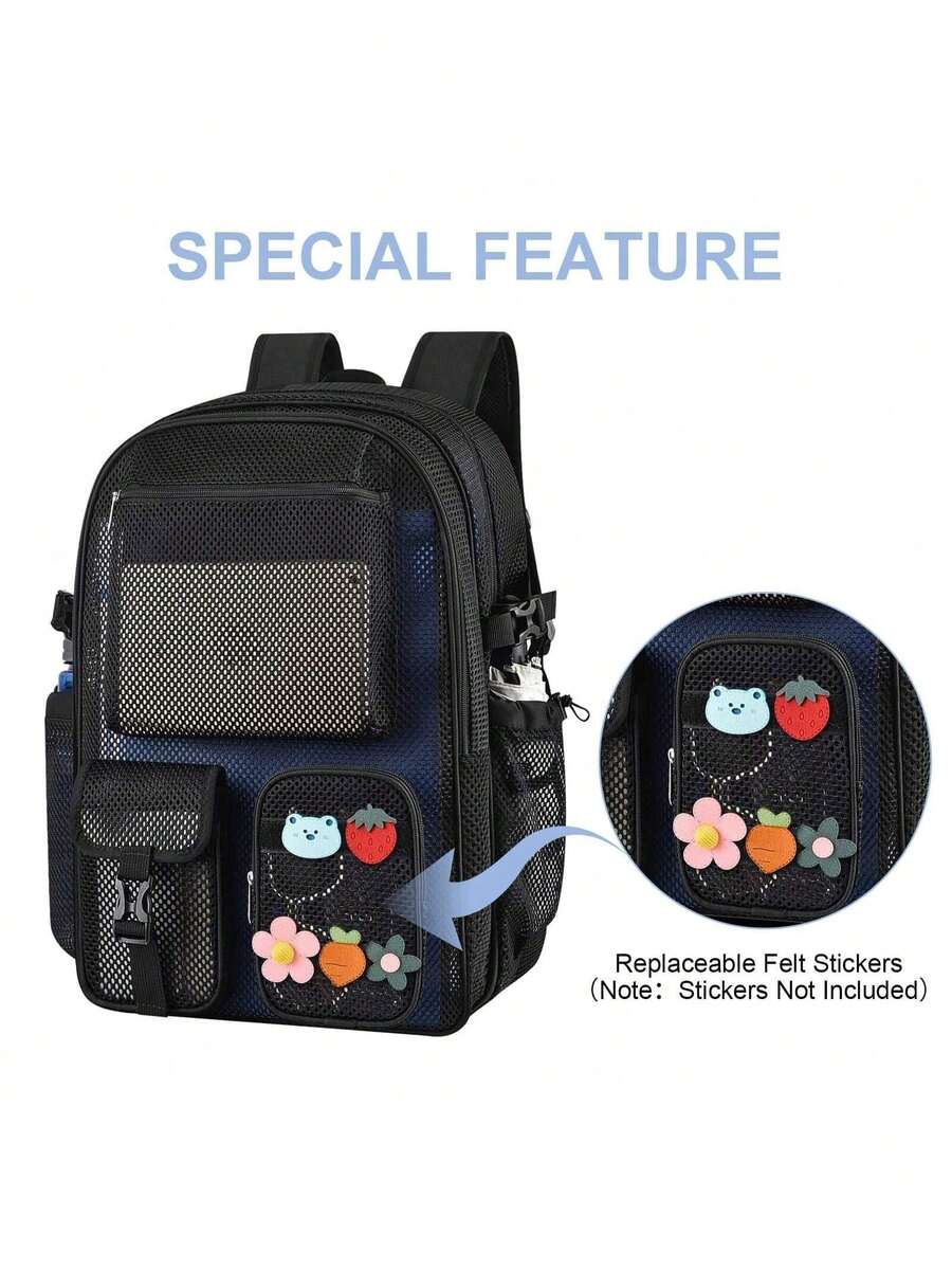 Mochila de Malha 36L Grande e  - Canvas Backpack Casual avaliação e preço